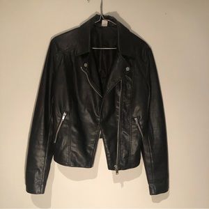 Faux Leather Jacket